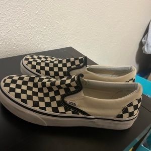 Checkered Vans Brand new